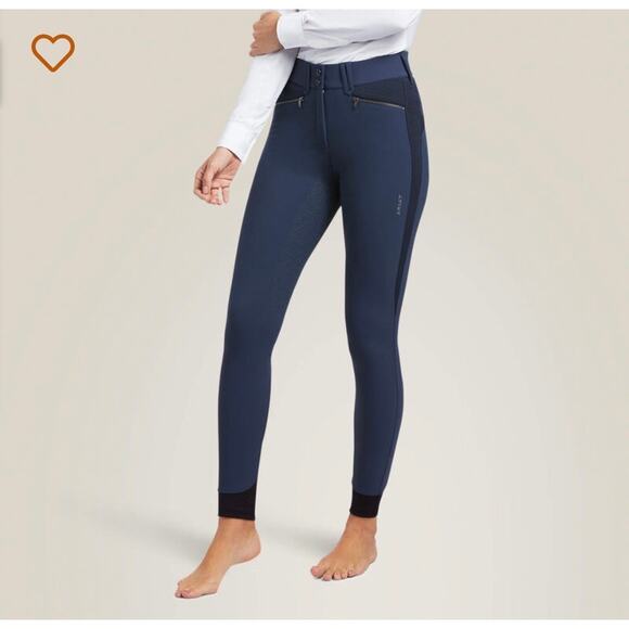 Ariat Women's Navy Riding Pants - Picture 1 of 10